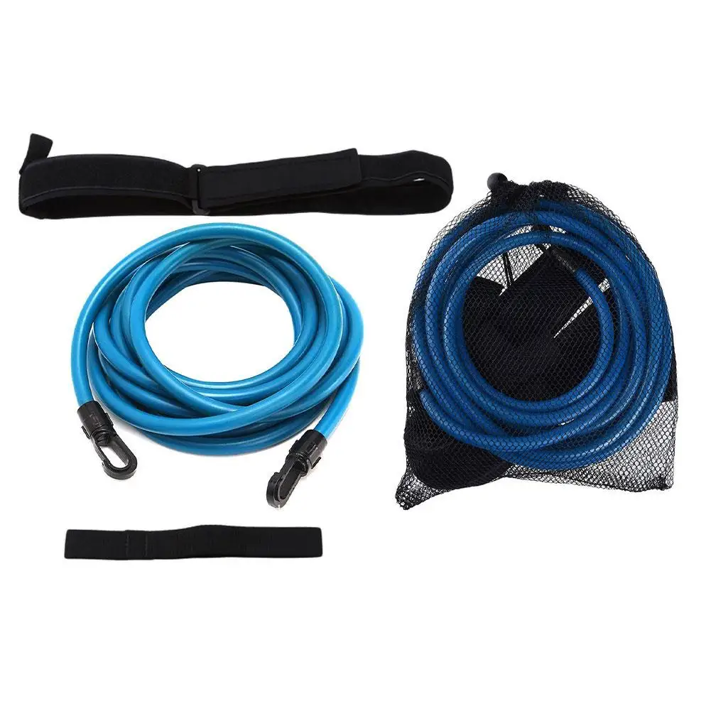 

Swimming Training Belts Bungee Cords Sports Resistance Bands Swim Tether Stationary Swimming Harness Static Swimming Belt Set