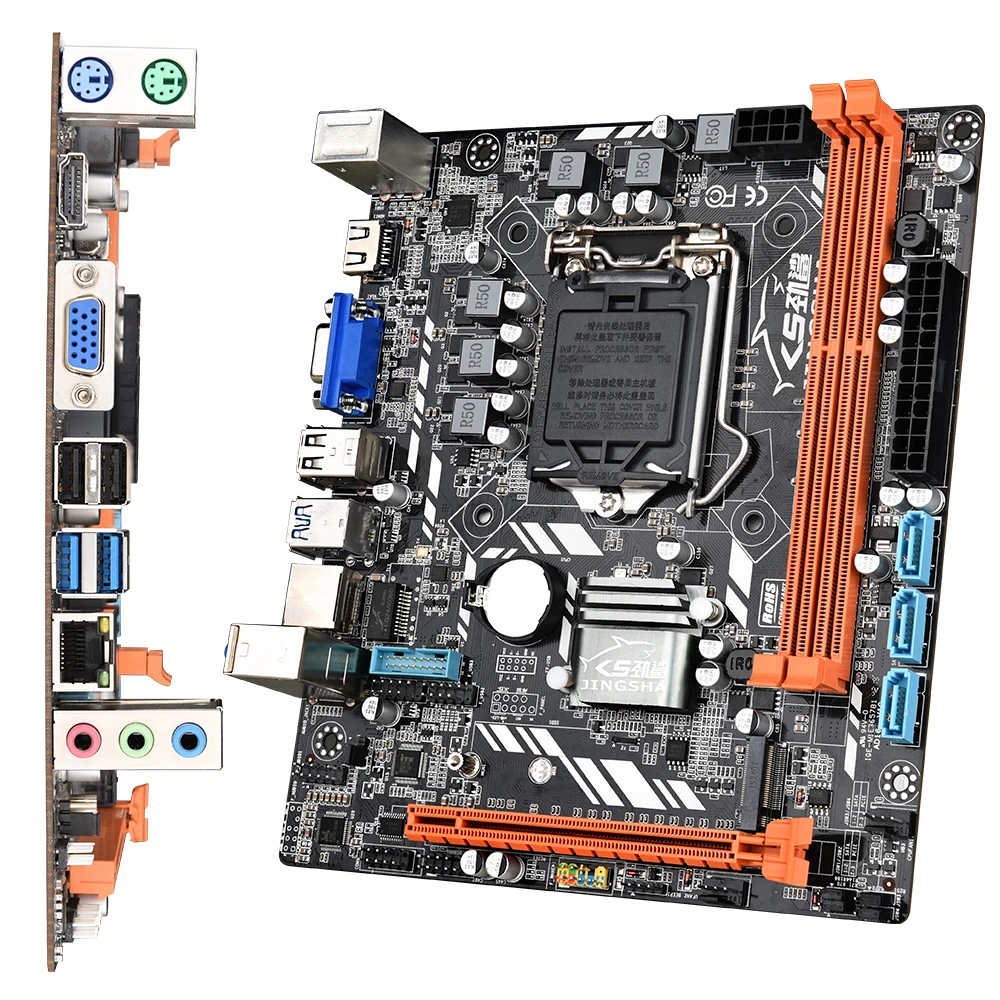 Материнская плата JINGSHA H310C процессор LGA 1151 3 * sata3 поддержка M.2 интерфейса и NGFF Nvme