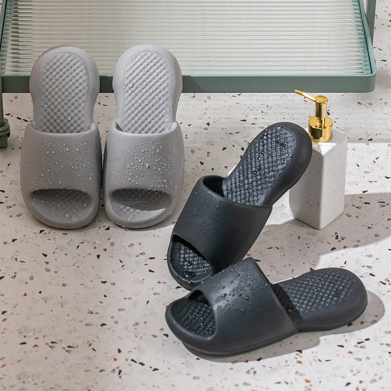 

2021 Summer Slippers Women Thick Soft Sole Slides Sandals Women EVA Home Shoes Indoor Bathroom Slipper Platform Flip Flops