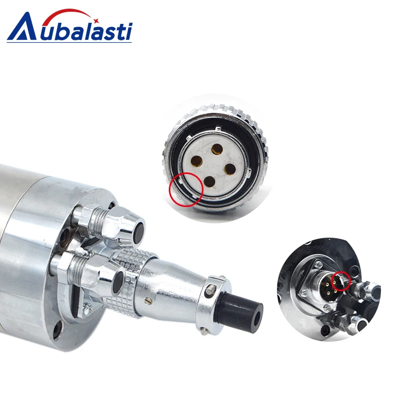 Aubalasti водяного охлаждения шпинделя GDZ 80 1.5KW 2.2KW ER11 ER16 ER20 Напряжение 220V 380V 5A 8A для