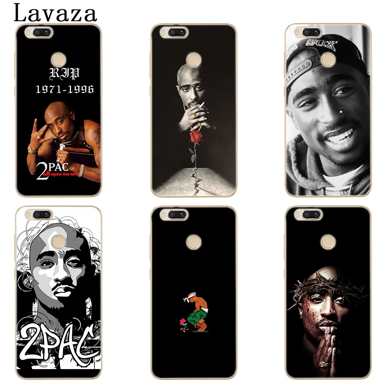 2pac Тупак Корона 2 pac рэп поп чехол для телефона Xiaomi MI 10 9 9T CC9 CC9E A3 Pro 8 SE A2 Lite A1 6 pocophone f1
