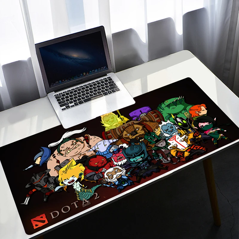Игровой коврик для мыши DOTA2 900x400 мм большой игровой Dota 2 резиновый Настольный