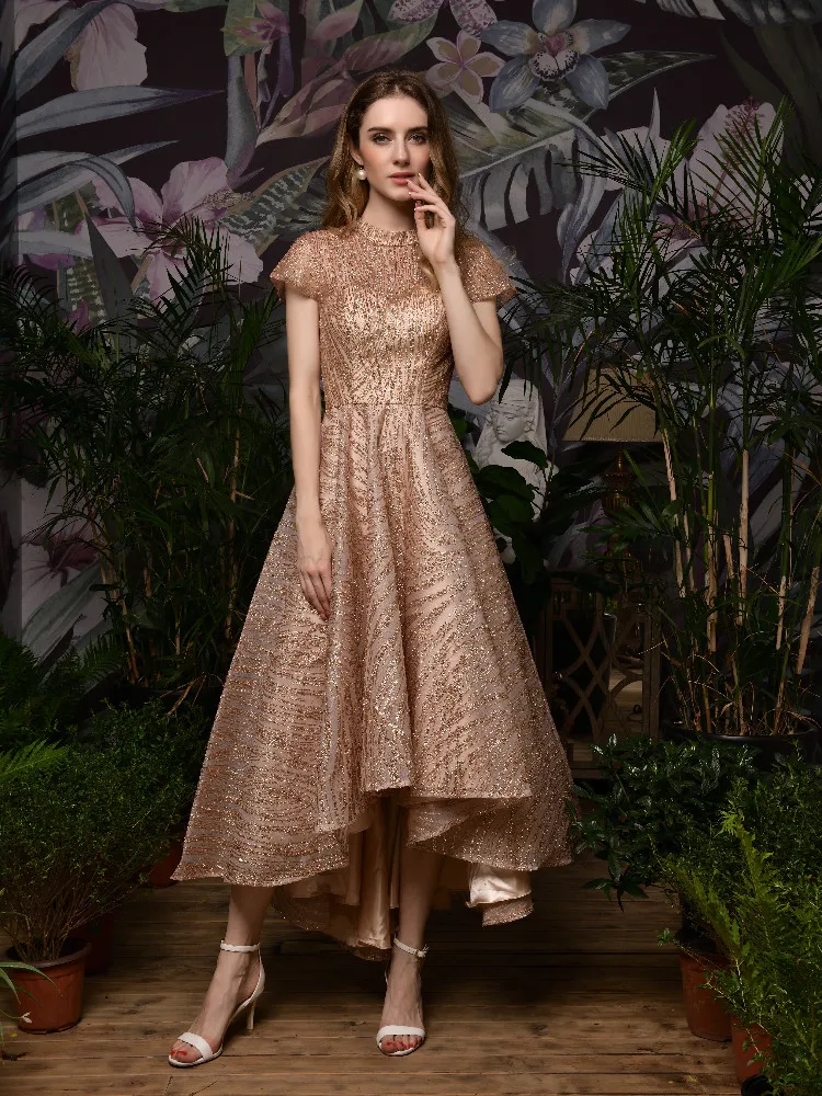 2019 New Evening Dress Cap sleeve button Velvet fabric Burgundy lace up Party Gowns | Свадьбы и торжества