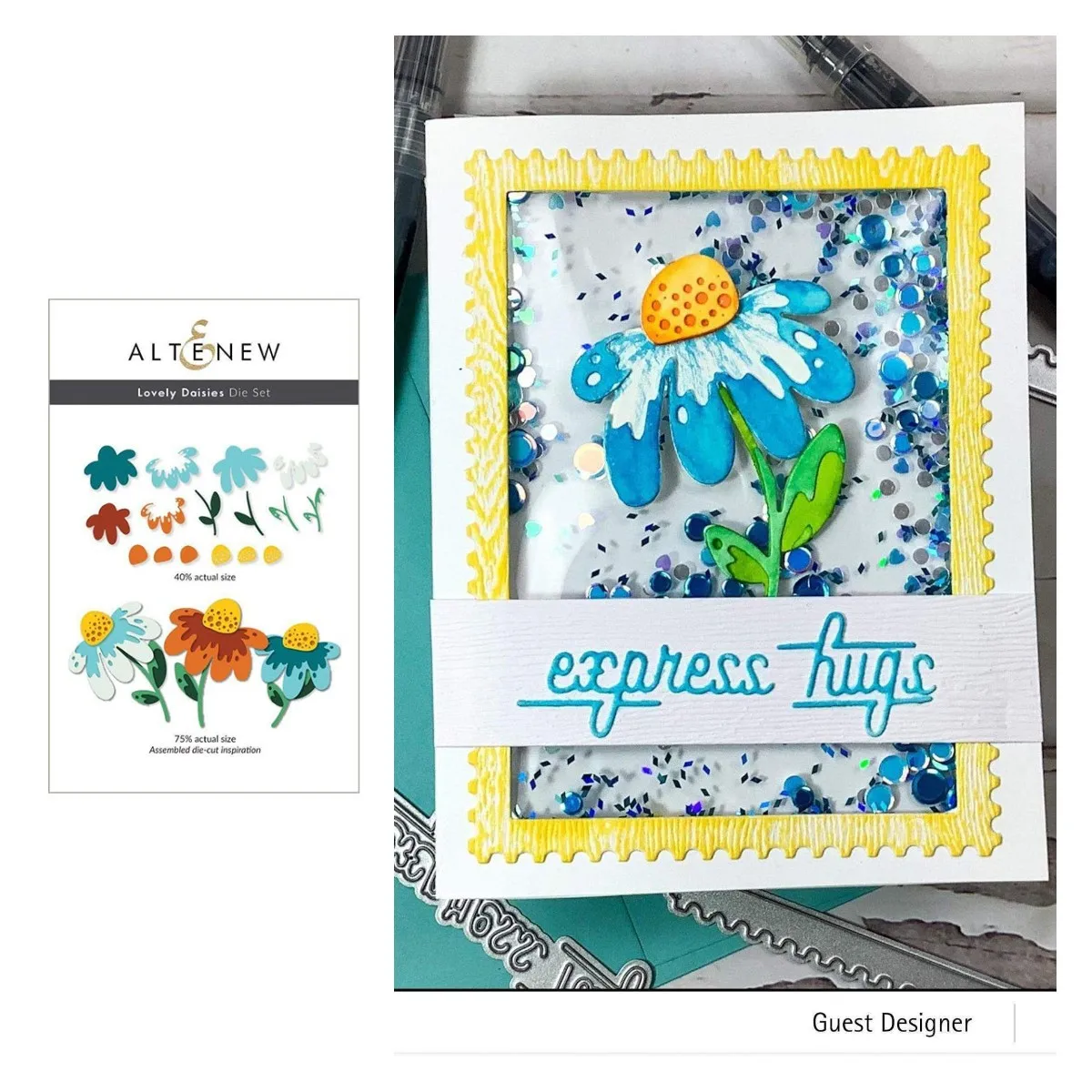 

Lovely Daisies Die Dies Scrapbooking Metal Cutting Dies Craft Embossing Make Paper Greeting Card Making Template DIY Handmade