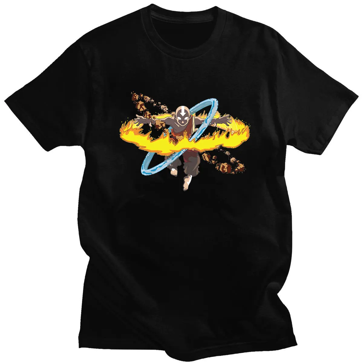 Новинка 2021 стильные футболки-аватары для пар The Last Airbender Повседневная Удобная