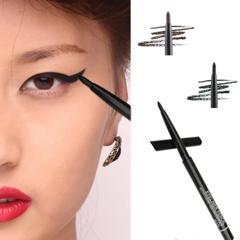 

Black Eyeliner Waterproof Eyeliner Cosmetics Long-lasting Eyeliner Easy To Apply Makeup Liquid Eyeliner Eyebrow Pencil Cosmetic