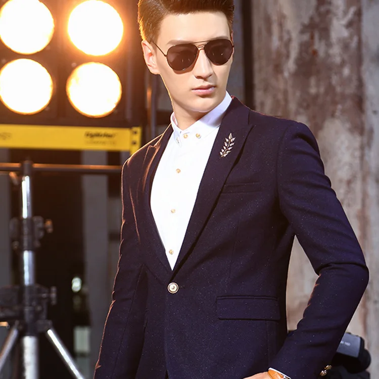 Я Remiel винтажная рубашка булавка для воротника в форме листьев брошь пшеничный