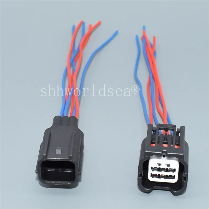 Водонепроницаемый штекер для автомобиля, 6 контактов, 0,6 мм, 7282-2764-30, для Nissan, Toyota, 1 комплект