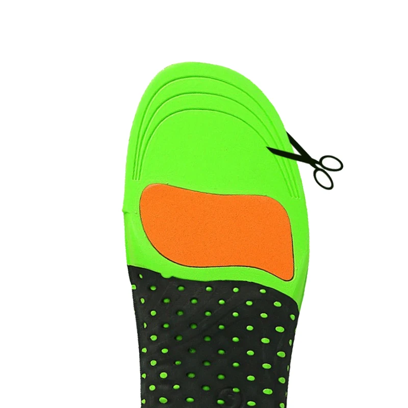 Дышащие стельки для обуви подкладки поддержки свода стопы бег стелька под пятку