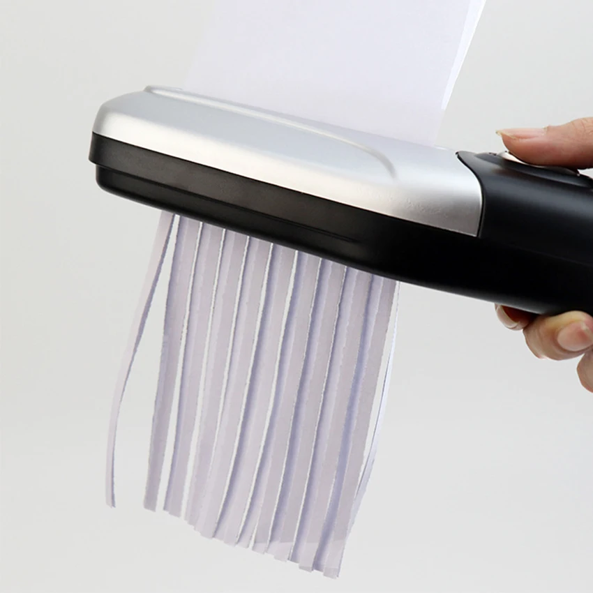 Мини ручной измельчитель бумаги A6/сложенная машина для резки A4 с питанием от USB/на