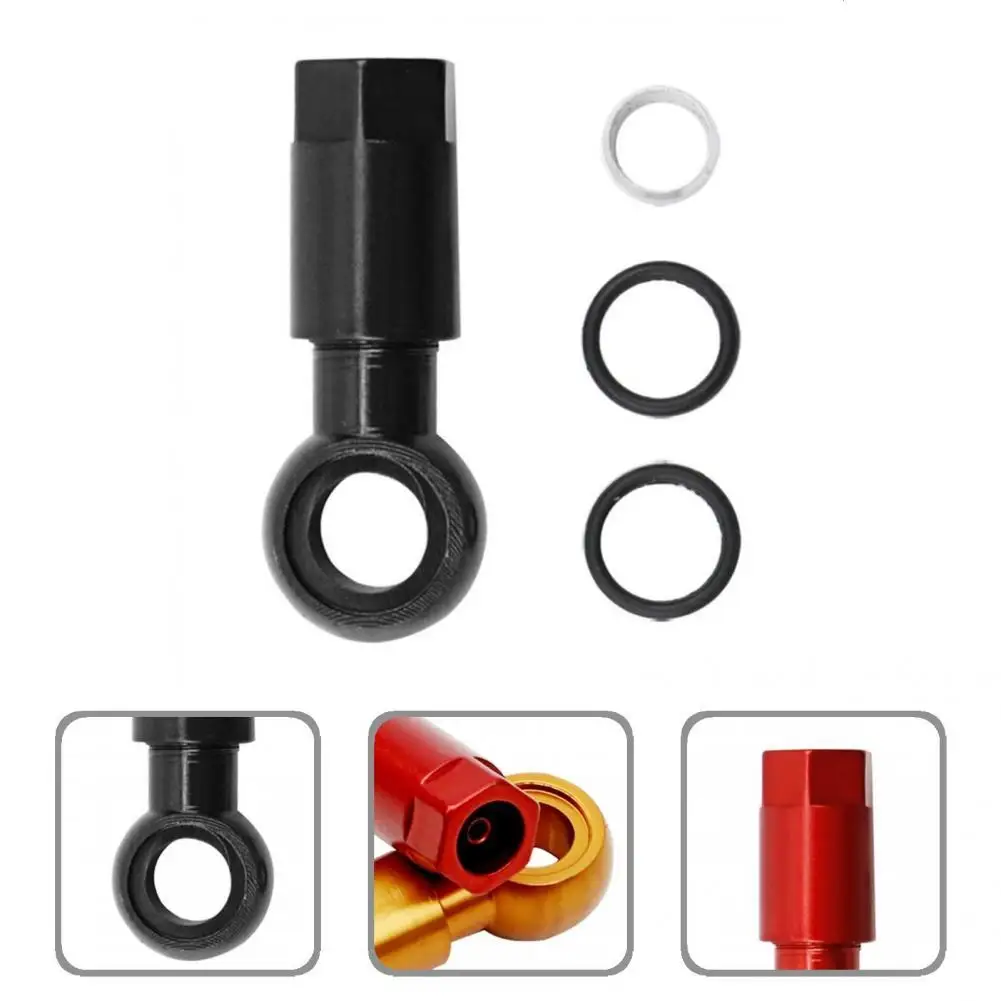 

Bright Color Small Anti-deformation Bike Brake Hose Adapter Cycling Accessories Bike Brake Hose Adapter CNC Workmanship