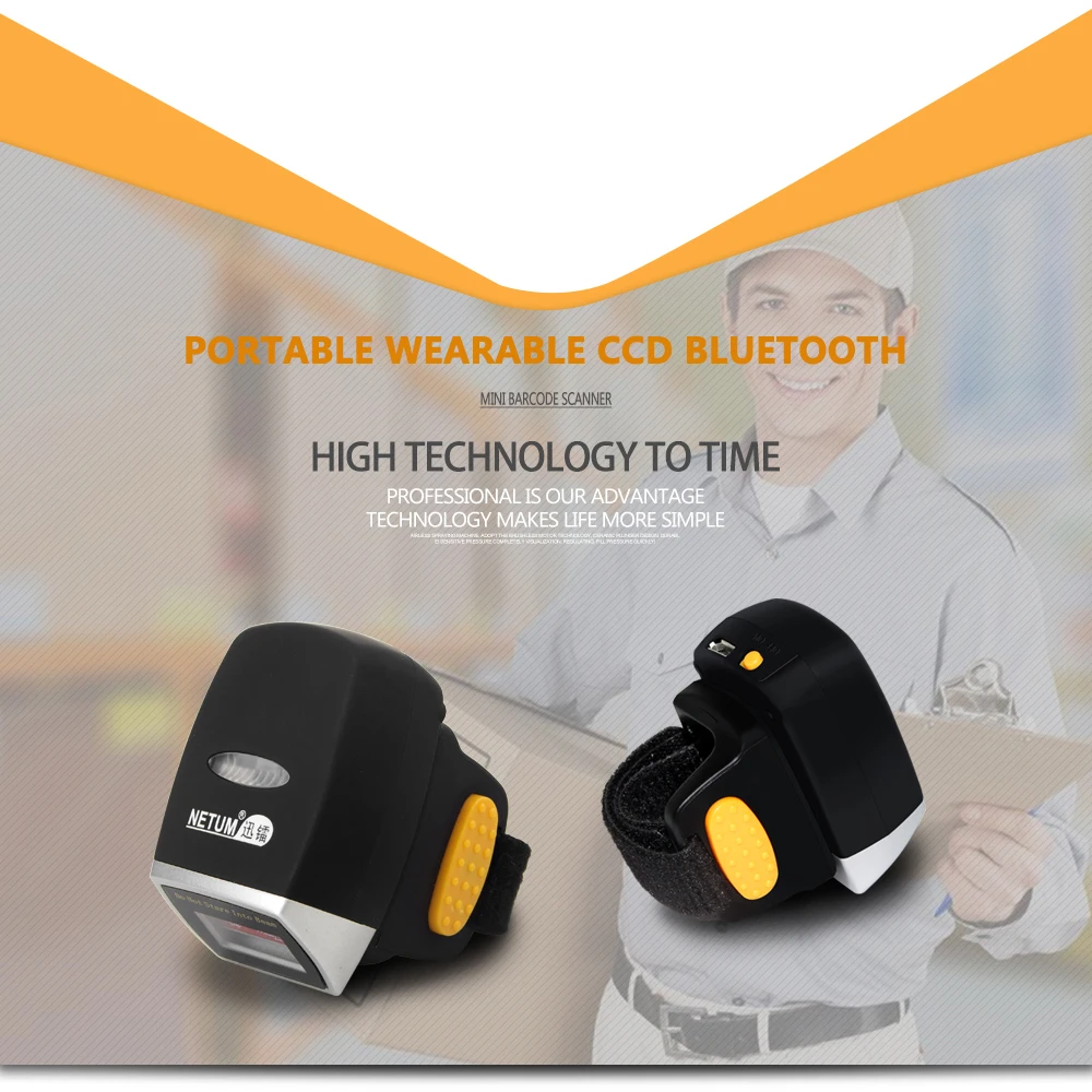 NT-R3 портативный 1D Bluetooth сканер штрих-кодов и NT-R2 кольцо Bluetooth 2D считыватель штрих-кодов qr-кодов и NT-R3 Bluetooth CCD сканер NETUM