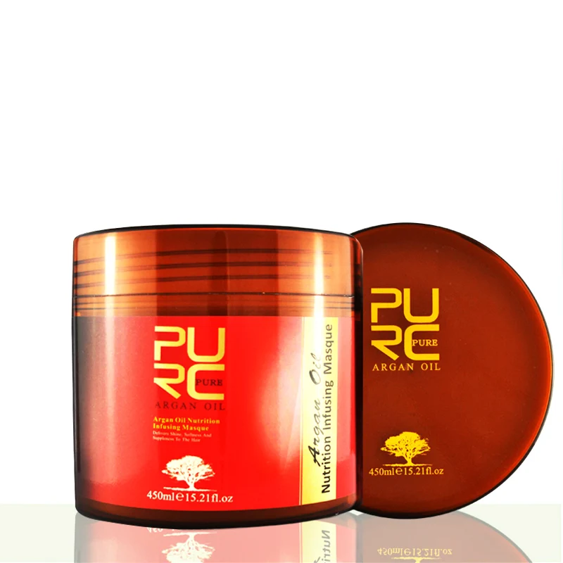 

PURC Moroccan Argan Oil hair mask Nutrition Infusing Masque for Repairs hair damage 500ml