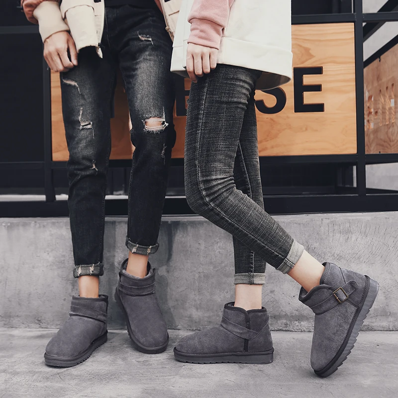 Новая мода Мужские ботинки высокое качество Водонепроницаемый Non-slip Женские