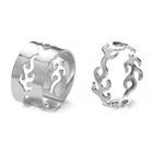 Набор модных колец для влюбленных, 2 шт.