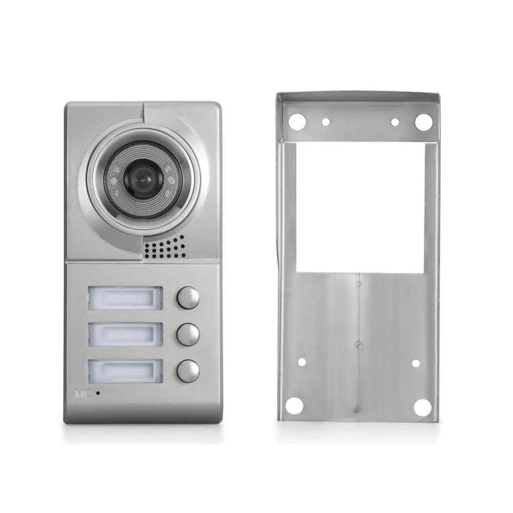 Tuya APP Control Video Intercom 7 Inch LCD Wifi Wireless Video Door Phone Doorbell Visual Intercom KIT For 2/3 Apartment