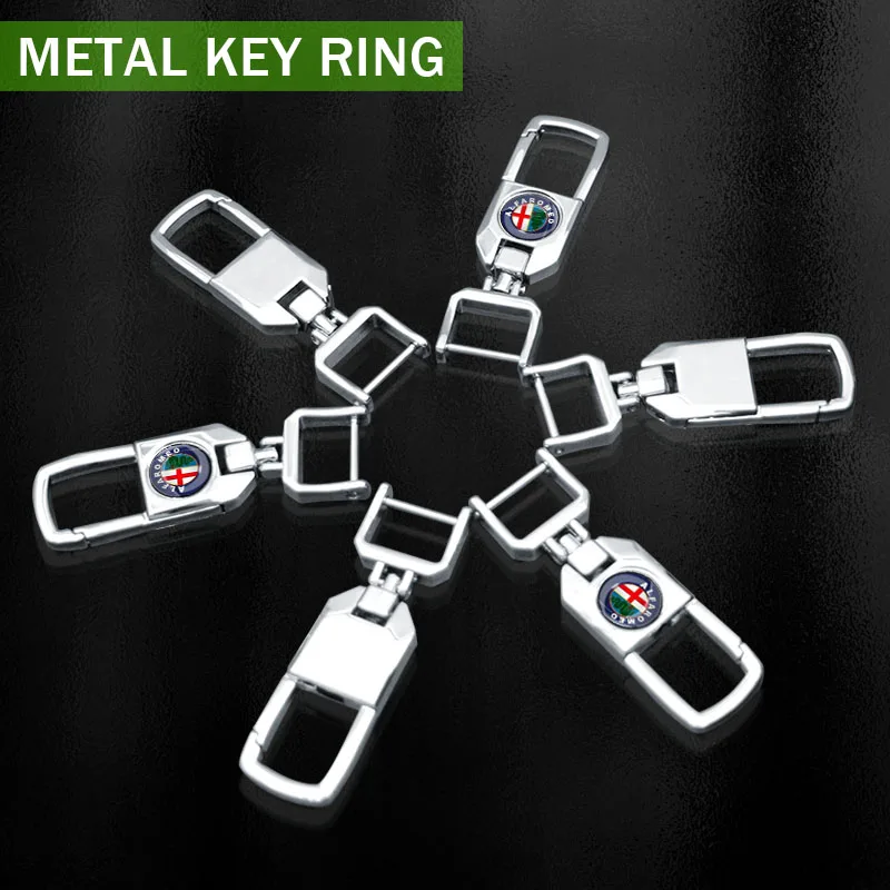 3D металлический автомобильный брелок для ключей Mitsubishi BMW Audi Ford Nissan Toyota Honda Opel Kia