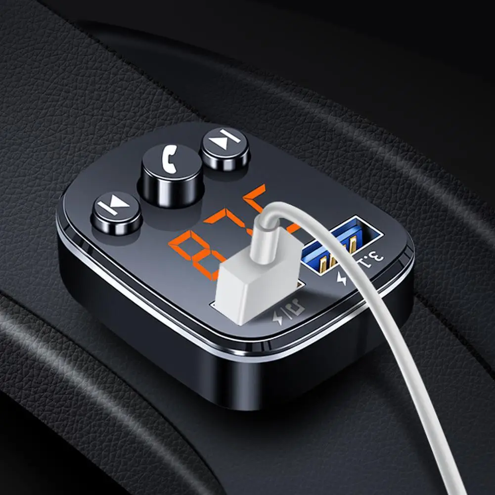 Автомобильный FM-модулятор с поддержкой Bluetooth 5 0 и mp3-плеером | Автомобили