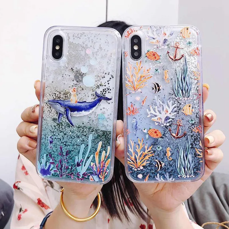 Роскошный 3D-чехол с жидким песком и мультяшным котом для huawei Honor 10 9 Lite 7X 8X 7A Mate 20 Pro