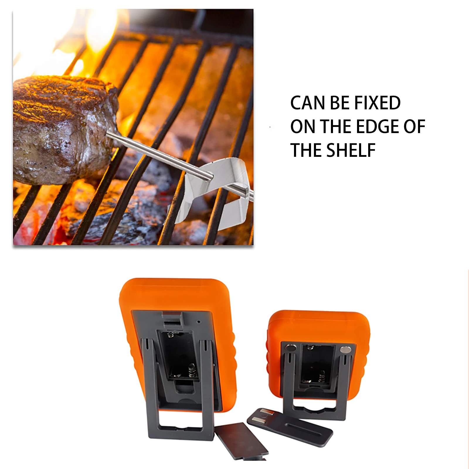 

Digital BBQ Meat Thermometer Grill Oven Portable Thermomet Wireless Remote Control With Barbecue Thermometer Outdoor BBQ