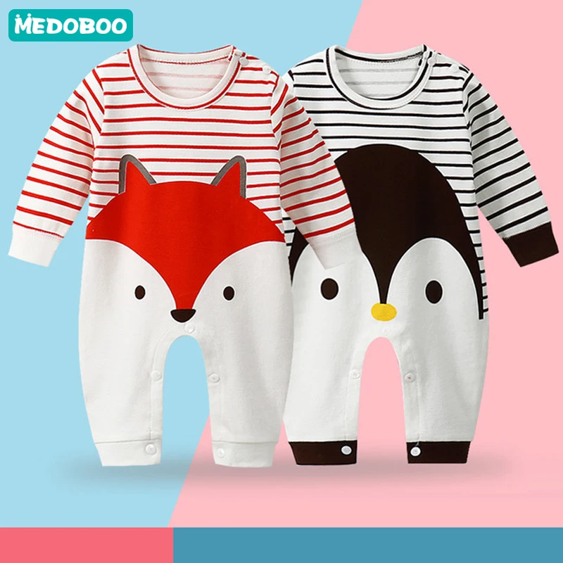 Medoboo/Детский комбинезон для мальчиков и девочек комбинезоны новорожденных