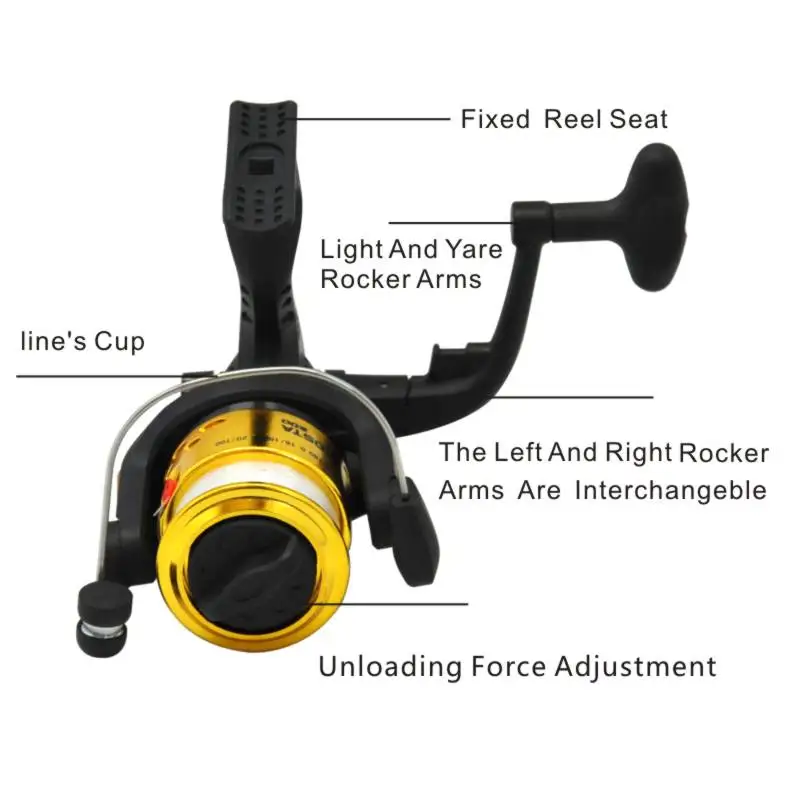 5 2: 1 Передаточное число рыболовная катушка для ловли нахлыстом подставка