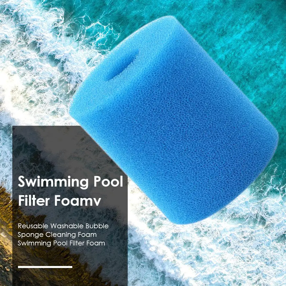 

Foam Filter Sponge Reusable Bubble Washable Biofoam Swimming Pool Clean Filter Foam Sponges Swimming Pool Accessories