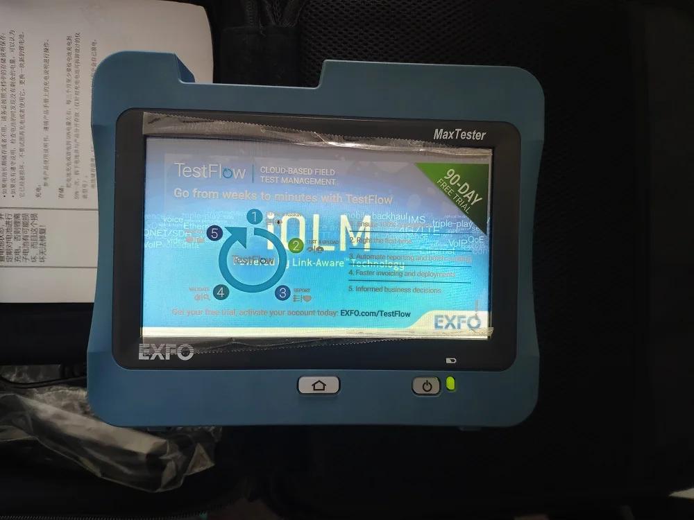 EXFO OTDR MaxTester-720C-SM-1310/1550dB-35/36dB сенсорный Экран MAX720C-IOLM волоконно-оптический
