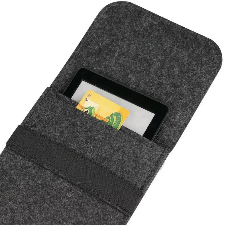 Мягкий фетровый чехол для Kindle Paperwhite 1/2/3 Voyage Oasis 8/6 дюймов универсальный