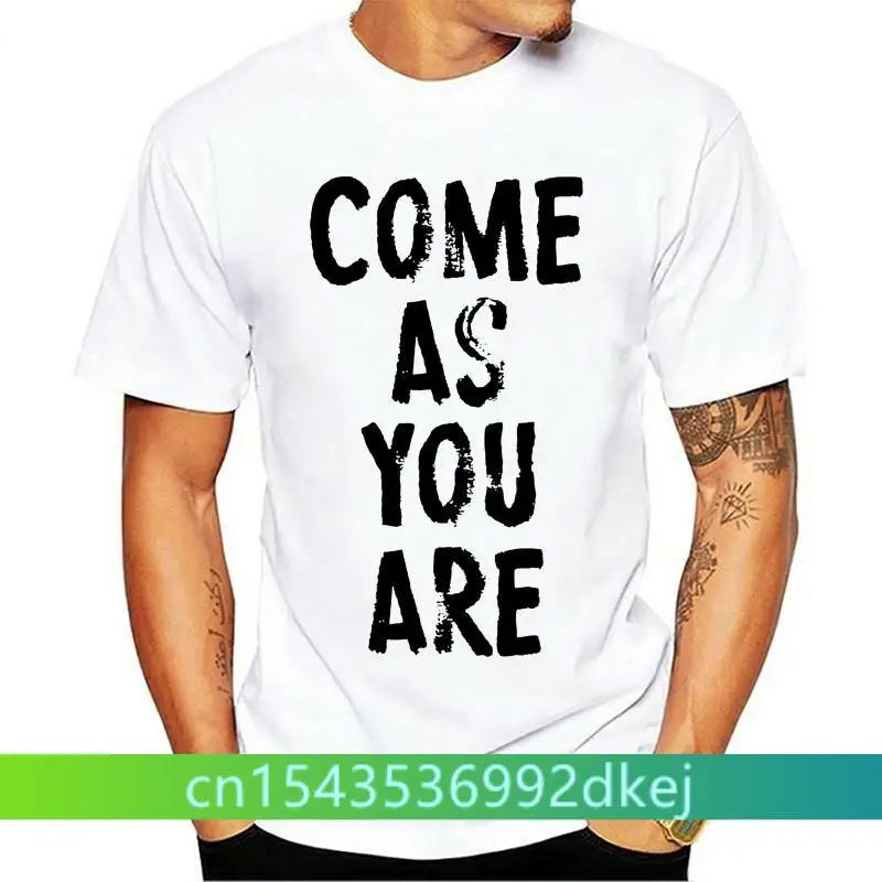 Футболка Midnite с принтом звезды Курта Кобейна Мужская футболка надписью As You Are