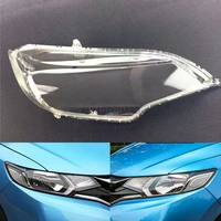 car headlight lens for honda fit jazz 2014 2015 2016 2017 2018 headlamp lens car replacement lens auto shell cover
