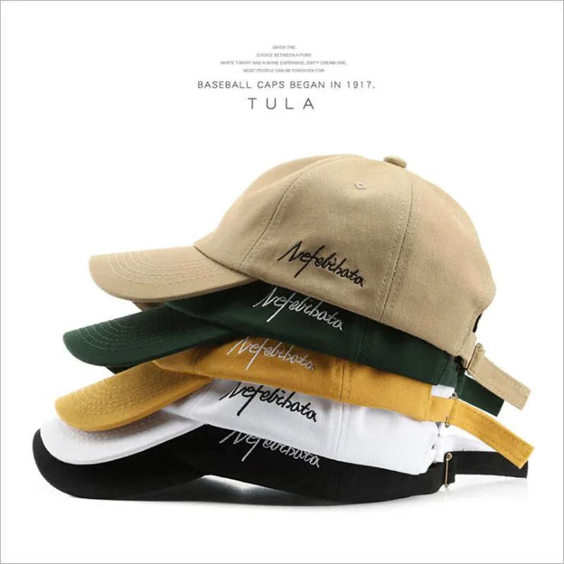 

100% Cotton Baseball Cap for Women and Men Fashion Embroidered Summer Sun Hat Casual Snapback Hats Unisex Dad Hats
