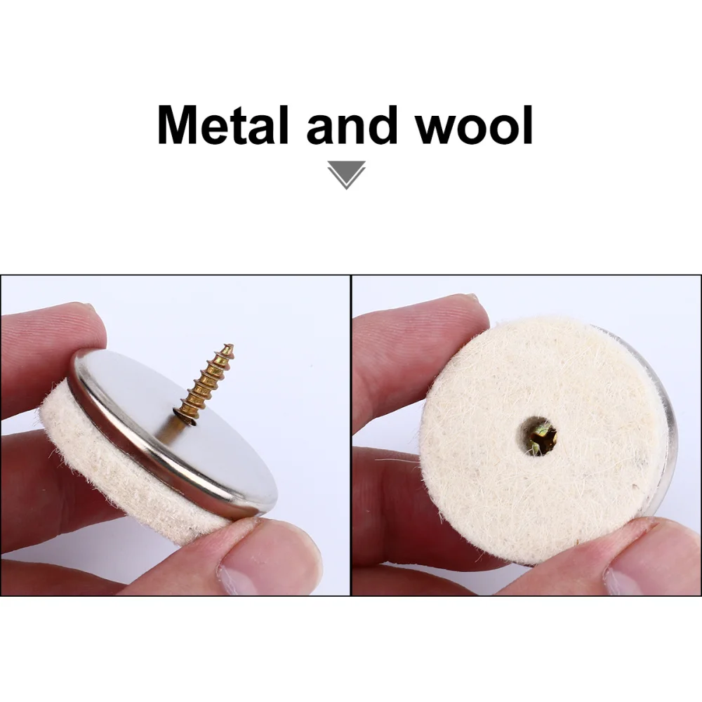 

24 Pcs Furniture Chair Table Leg Feet Floor Protectors Anti-Sliding Nail