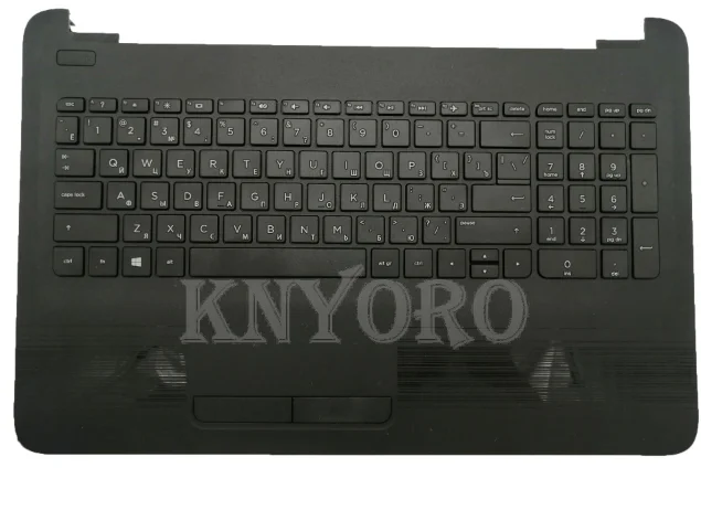 

Новинка для HP 15-AC 15-AY 15-AF TPN-C125 250 255 256 G4 G5 813974-001 Упор для рук, русская клавиатура и touc hp ad