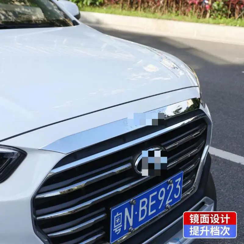 tainless steel Front Grille Hood Engine Cover Trim car styling For Kia Sportage 2018 2019 accessories 1PCS | Автомобили и