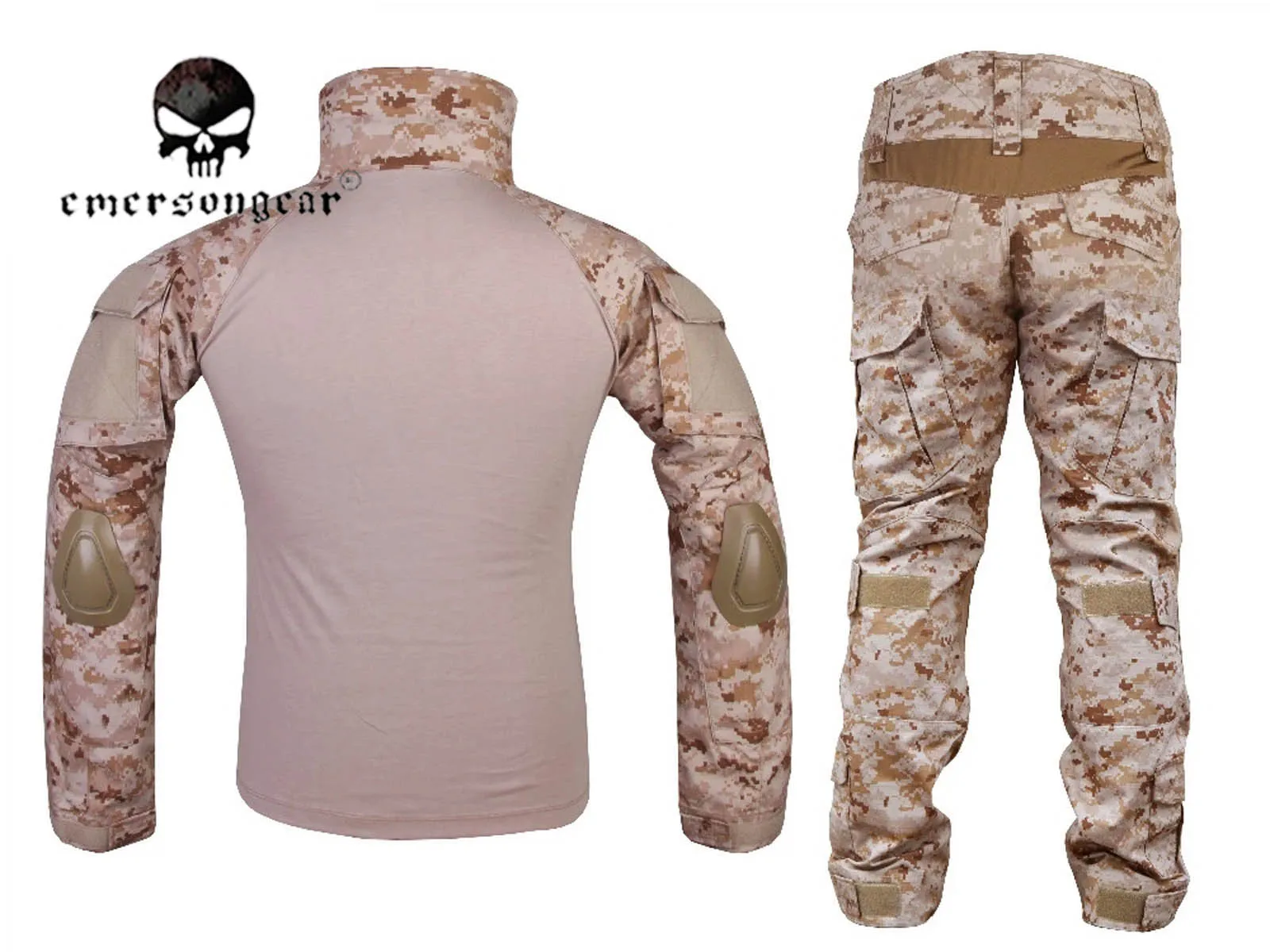 EMERSON Боевая Gen2 рубашка и брюки тактическая армейская форма bdu EM6914 AOR1|pad pad|shirt shirtpadded