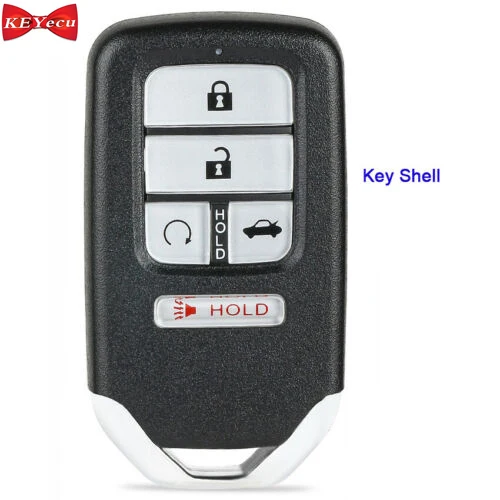 Чехол KEYECU для дистанционного ключа Honda Civic 2016 2017 2018 2019|Ключ от авто| |