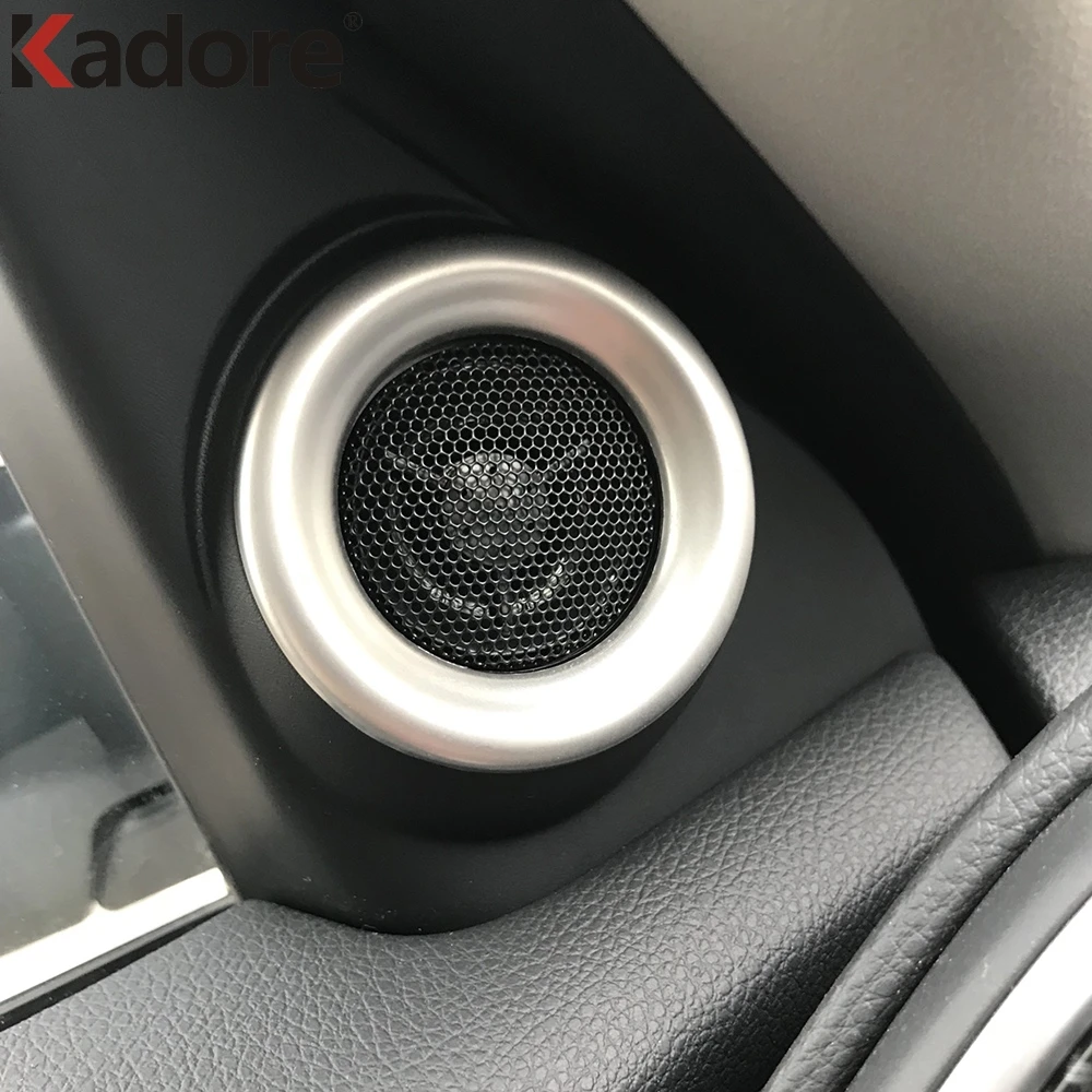 Для Honda Civic 2016 2017 2018 седан Автомобильная дверь динамик кольцо Крышка отделка