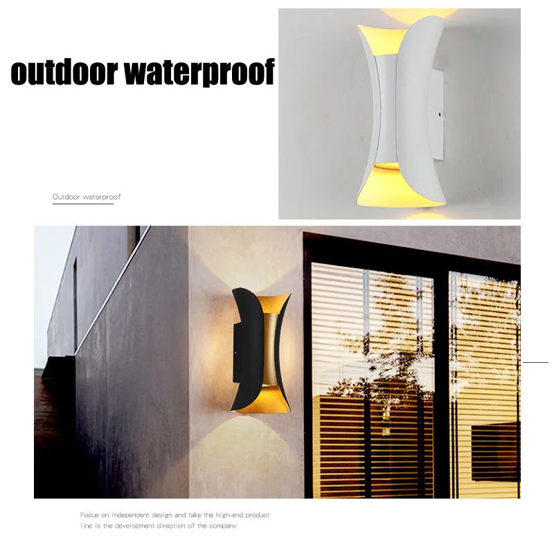 Домашняя гостиной прикроватная настенная лампа Светодиодная комнатная уличная