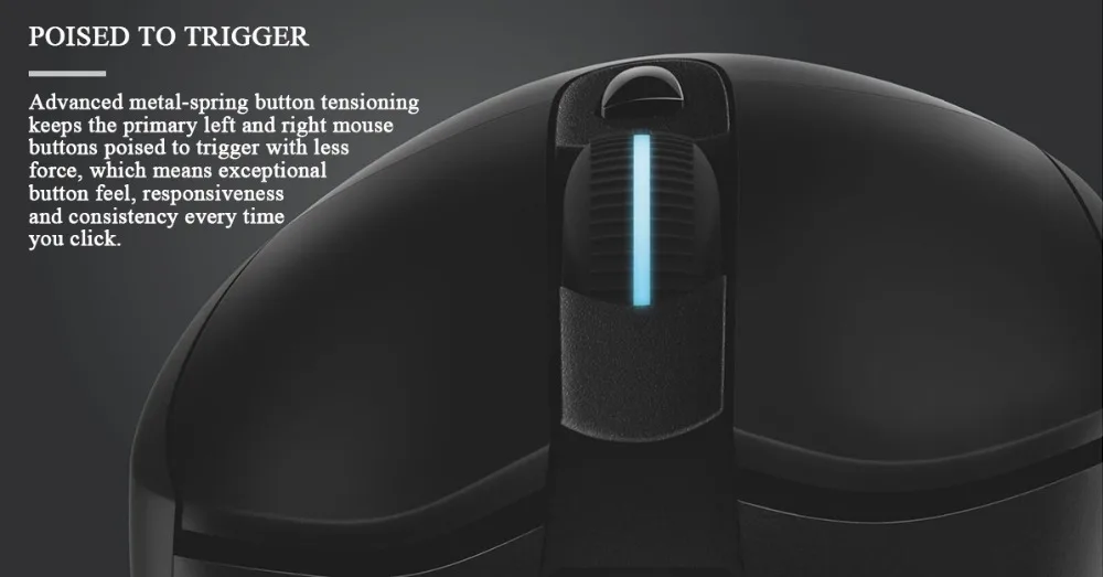 Беспроводная игровая мышь gitech G703 hero LIGHTSPEED 16000 dpi hero sensor для Беспроводная оптическая мышь геймера