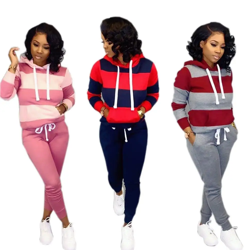 Зимний женский комплект спортивный костюм длинный рукав толстовка с капюшоном