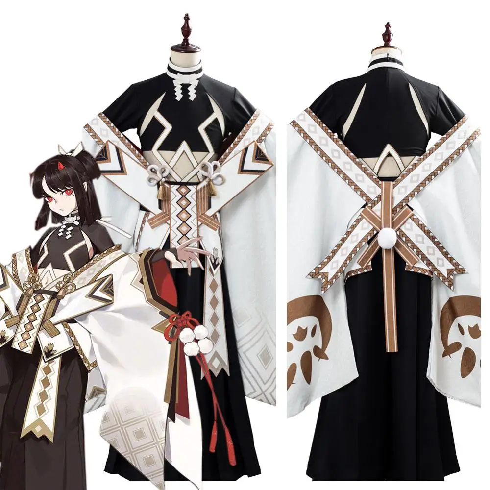 Костюм для косплея Инь Янь мастер Onmyouji/Onmyoji Onikiri костюм кимоно парик|Игровые