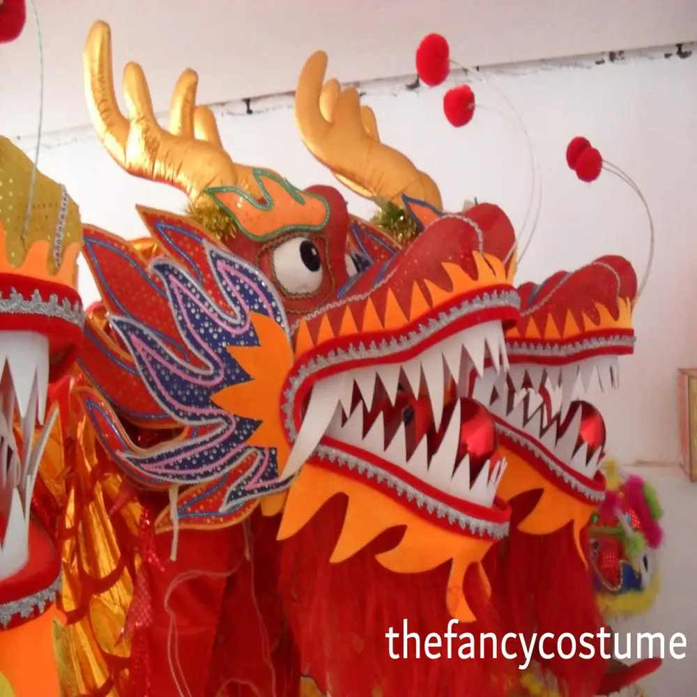Танцевальный Костюм Дракона для взрослых Размер 12 22 м |