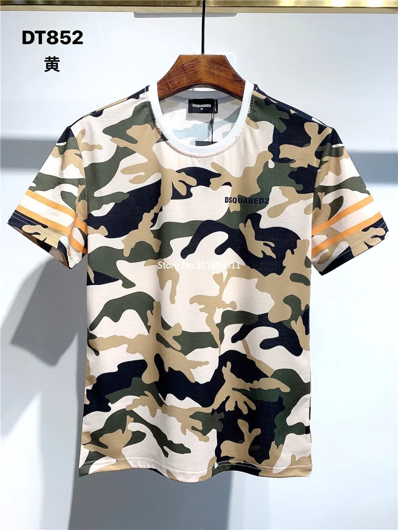 

Men's summer camouflage colour short sleeve T Shirt casual vintage Cotton o-neck Tops Tees T-Shirts Plus Size 3xl