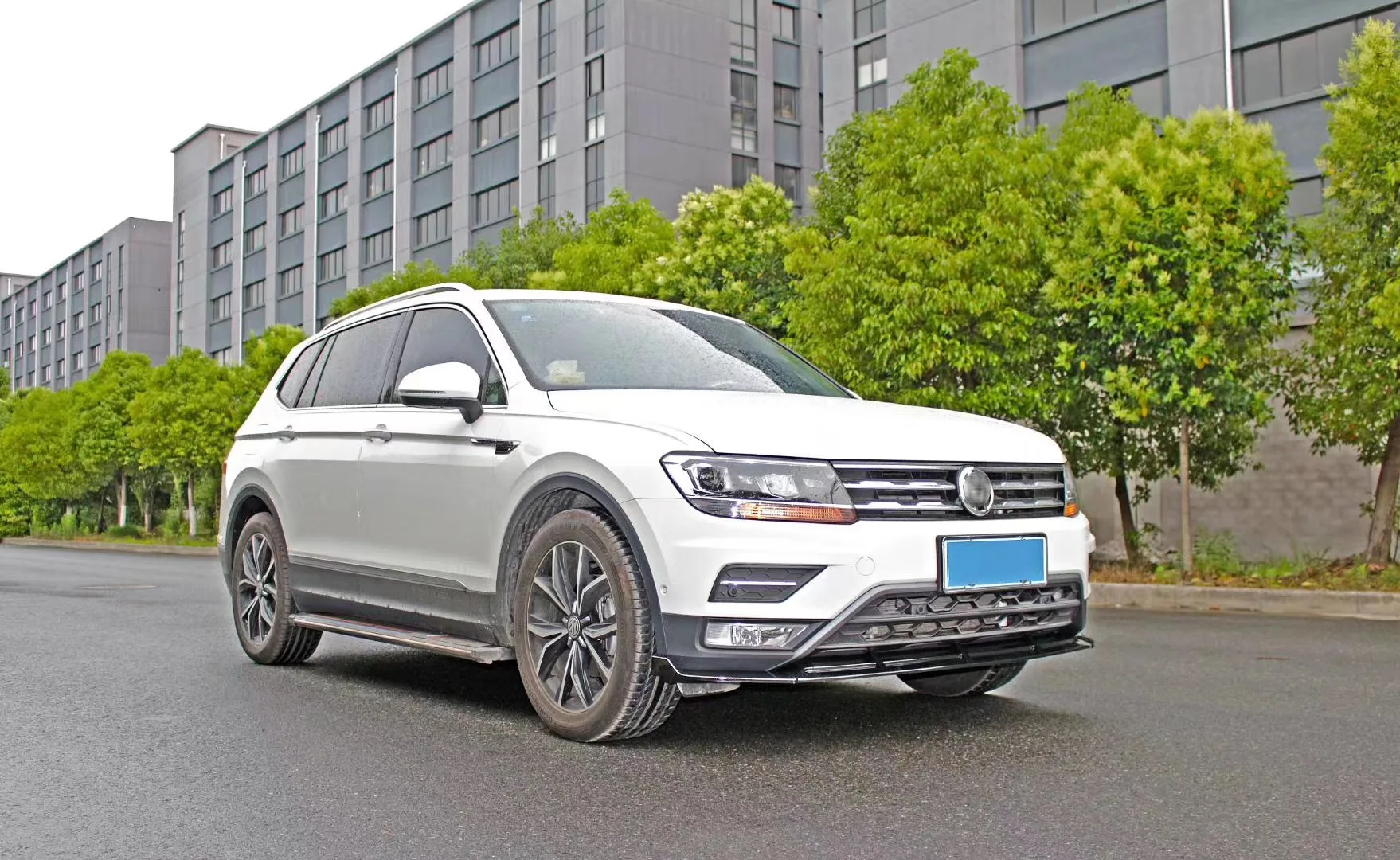 Для Volkswagen Tiguan Body kit спойлер 2017-2019 для ABS задний передний бампер диффузор защитные