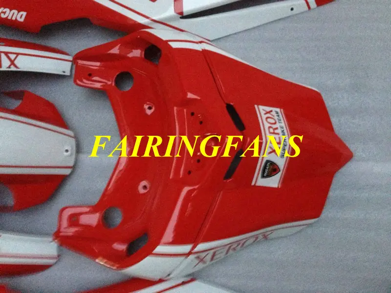 Литьевая форма Обтекатели Кузов для DUCATI 749 999 05 06 ducati 2005 2006 ABS белые красные