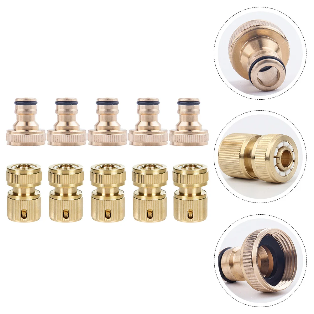 

10 шт., фитинги для садового шланга