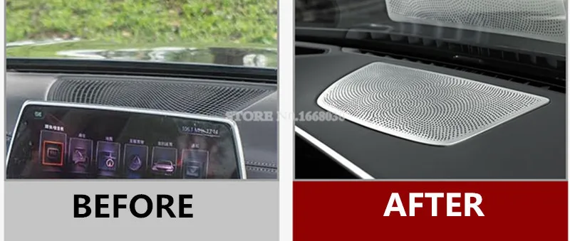 Внутренняя отделка центральной консоли динамика для BMW 7 серии G11 G12 2016 2020