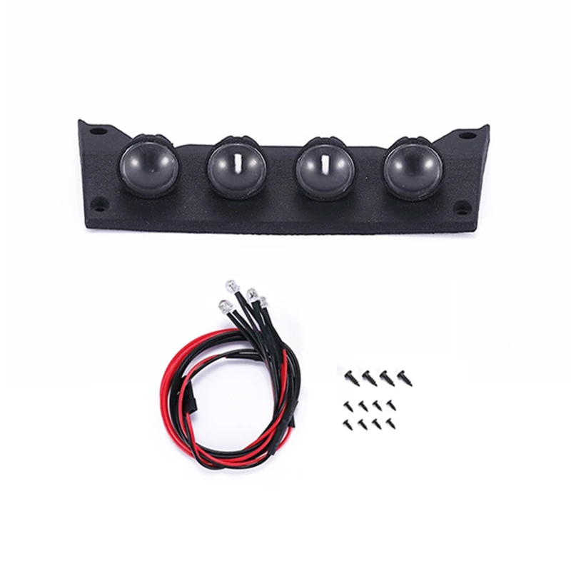 

LED Light Strip Body Shell Roof Lamp Light Bar for 1/10 RC Crawler Car TRAXXAS TRX4 G500 TRX6 G63 Upgrade Parts