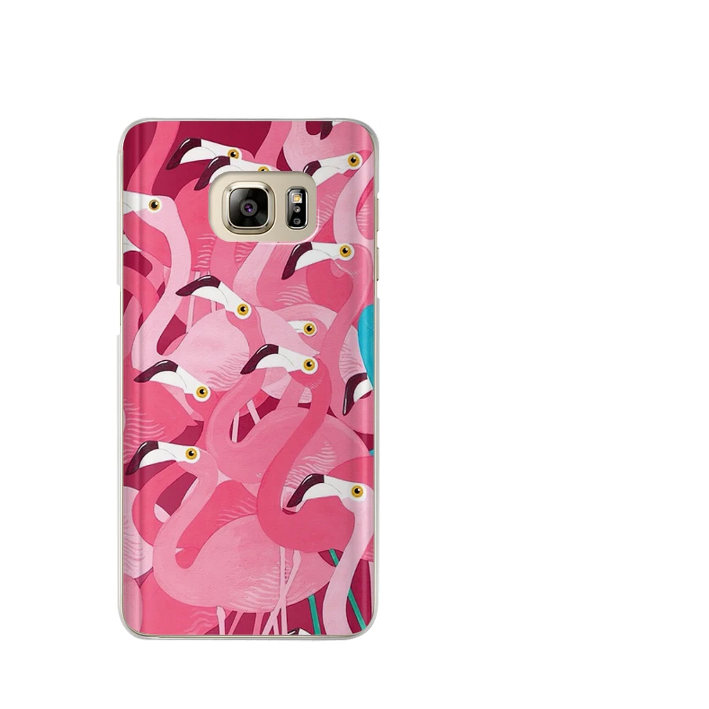 Cute Painted Flamingo Bird Soft Phone Case For Samsung Galaxy J3 J4 J5 2015J6 J710 J8 Plus 2016 2017 2018 Back Shell Cover |